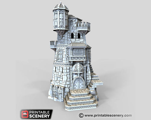 Ironhelm Fortress - Dwarves, Elves and Demons 28mm Wargaming Terrain D&D, DnD