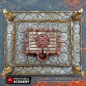 Sacrificial Altar - Dwarves, Elves and Demons 28mm 32mm Wargaming Terrain D&D, DnD