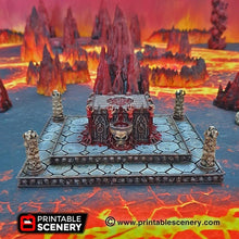 Load image into Gallery viewer, Sacrificial Altar - Dwarves, Elves and Demons 28mm 32mm Wargaming Terrain D&amp;D, DnD