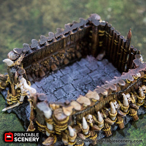 Tribal House - The Lost Islands 28mm 32mm Wargaming Terrain D&D, DnD