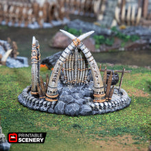 Load image into Gallery viewer, War Boss Throne - The Lost Islands 28mm 32mm Wargaming Terrain D&amp;D, DnD