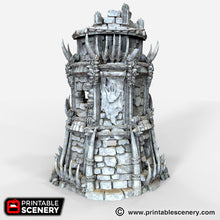 Load image into Gallery viewer, Ruined Tribal Fort - The Lost Islands 28mm Wargaming Terrain D&amp;D, DnD