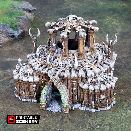 The Witch Temple - The Lost Islands 28mm Wargaming Terrain D&D, DnD