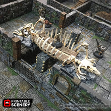 Load image into Gallery viewer, The Bone Bridge - The Lost Islands 28mm 32mm Wargaming Terrain D&amp;D, DnD Pirates