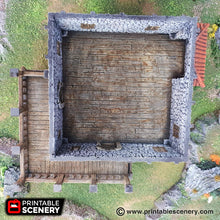 Load image into Gallery viewer, Port Tavern - The Lost Islands 15mm 28mm 32mm Wargaming Terrain D&amp;D, DnD Pirates