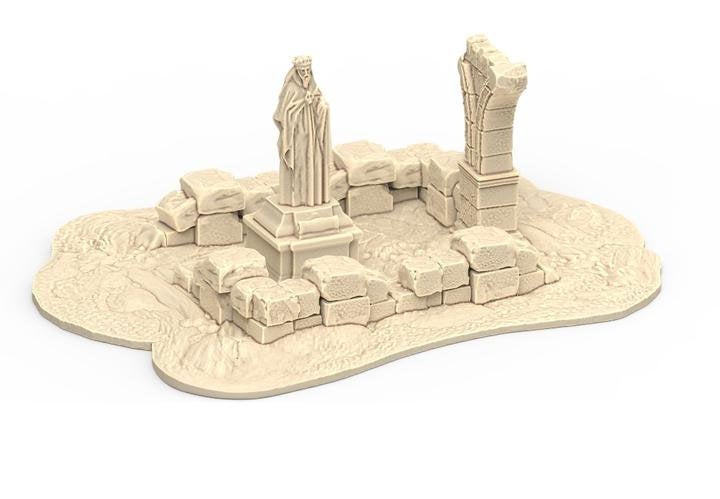 Scatter Ruins 2 - Stormguard 28mm 32mm Wargaming Terrain D&D, DnD