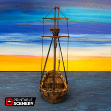 Load image into Gallery viewer, The Sloop - The Lost Islands 28mm 32mm Wargaming Terrain D&amp;D