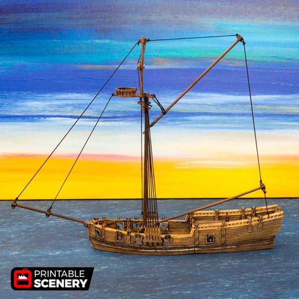 The Sloop - The Lost Islands 28mm 32mm Wargaming Terrain D&D