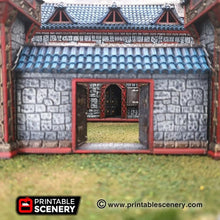 Load image into Gallery viewer, Ironhelm Barracks - Dwarves, Elves and Demons 28mm Wargaming Terrain D&amp;D, DnD