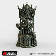Load image into Gallery viewer, Tower Aeternus - Dwarves, Elves and Demons 28mm Wargaming Terrain D&amp;D, DnD