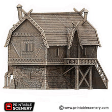 Load image into Gallery viewer, Dwarven Brewhouse - Dwarves, Elves and Demons 28mm Wargaming Terrain D&amp;D, DnD