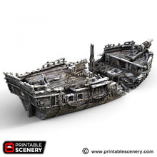 Load image into Gallery viewer, The Wreck - The Lost Islands 15mm 28mm 32mm Wargaming Terrain D&amp;D, DnD