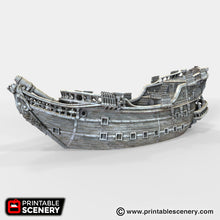 Load image into Gallery viewer, The Galleon - 15mm 28mm 32mm The Lost Islands Wargaming Terrain D&amp;D, DnD