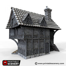 Load image into Gallery viewer, Merchants and Markets - Winterdale 15mm 28mm 32mm Wargaming Terrain D&amp;D, DnD