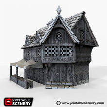 Load image into Gallery viewer, Merchants and Markets - Winterdale 15mm 28mm 32mm Wargaming Terrain D&amp;D, DnD