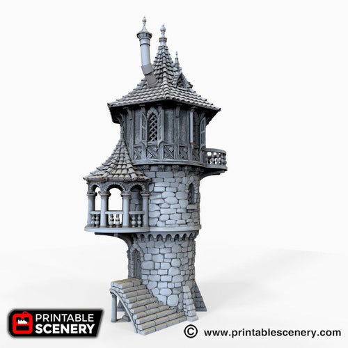 Wizard Tower - The Lost Islands 15mm 28mm 32mm Wargaming Terrain D&D, DnD