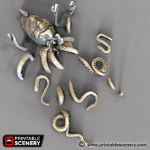 Load image into Gallery viewer, Kraken Monster - The Lost Islands Wargaming Terrain D&amp;D, DnD Pirates