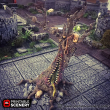 Load image into Gallery viewer, Vomiting Trees - 15mm 28mm 32mm The Lost Islands Wargaming Terrain D&amp;D, DnD