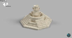 Ruined Fountain 2 - Stormguard 28mm 32mm Wargaming Terrain D&D, DnD