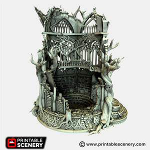 Lost Library of Ithillia - Dwarves, Elves and Demons 15mm 28mm 32mm Wargaming Terrain D&D, DnD