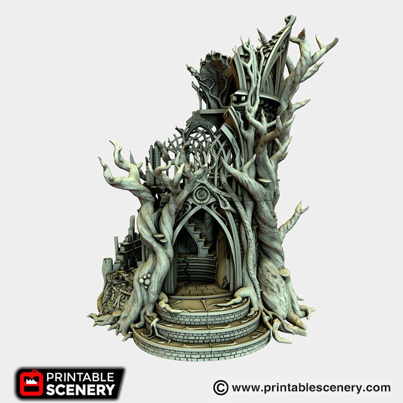 Lost Library of Ithillia - Dwarves, Elves and Demons 15mm 28mm 32mm Wargaming Terrain D&D, DnD