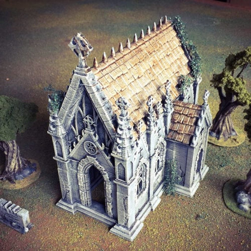 The Chapel - Winterdale 28mm 32mm Wargaming Terrain D&D, DnD