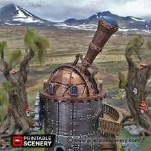 Load image into Gallery viewer, Observatory - Winterdale 28mm 32mm Wargaming Terrain D&amp;D, DnD