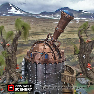 Observatory - Winterdale 28mm 32mm Wargaming Terrain D&D, DnD