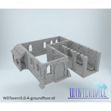 Load image into Gallery viewer, Winterdale Tavern - 15mm 28mm 32mm Wargaming Terrain D&amp;D, DnD