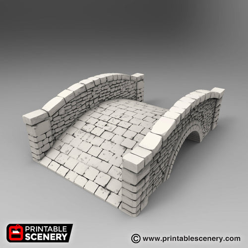 Stone Footbridge - Rampage 28mm 32mm Wargaming Terrain D&D, DnD