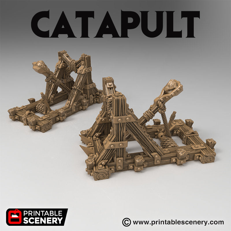 Catapult - Time Warp 28mm 32mm Wargaming Terrain D&D, DnD