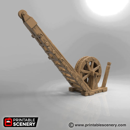 Medieval Crane - Winterdale 28mm 32mm Wargaming Terrain