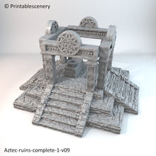 Load image into Gallery viewer, Aztec Ruins - Apocalypse 28mm 32mm Wargaming Terrain D&amp;D DnD
