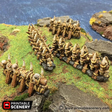 Load image into Gallery viewer, Tusk Fence - The Lost Islands 28mm 32mm Wargaming Terrain D&amp;D, DnD