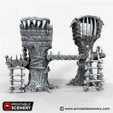 Load image into Gallery viewer, Tribal Cells - The Lost Islands 28mm 32mm Wargaming Terrain D&amp;D, DnD