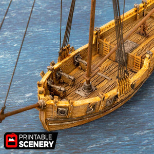 The Sloop - The Lost Islands 28mm 32mm Wargaming Terrain D&D