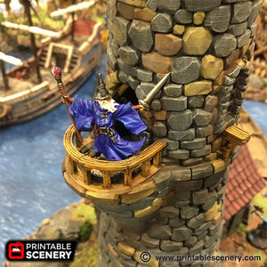 The Lighthouse - The Lost Islands 15mm 28mm 32mm Wargaming Terrain D&D, DnD
