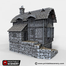 Load image into Gallery viewer, Water Mill - Winterdale 15mm 28mm 32mm Wargaming Terrain D&amp;D, DnD