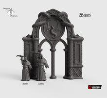 Load image into Gallery viewer, Dragon Archway - Rampage 28mm 32mm Wargaming Terrain D&amp;D, DnD