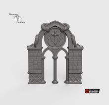 Load image into Gallery viewer, Dragon Archway - Rampage 28mm 32mm Wargaming Terrain D&amp;D, DnD