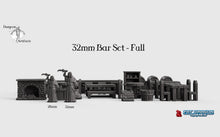 Load image into Gallery viewer, Bar Set - Dragonlock Ultimate Furnishings 28mm 32mm Wargaming Terrain D&amp;D, DnD