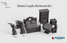 Load image into Gallery viewer, Dragonlock Ultimate Furnishings - Bedroom Set 28mm 32mm Wargaming Terrain
