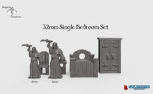 Load image into Gallery viewer, Dragonlock Ultimate Furnishings - Bedroom Set 28mm 32mm Wargaming Terrain