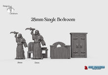 Load image into Gallery viewer, Dragonlock Ultimate Furnishings - Bedroom Set 28mm 32mm Wargaming Terrain