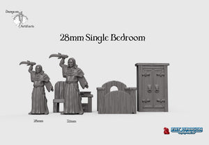 Dragonlock Ultimate Furnishings - Bedroom Set 28mm 32mm Wargaming Terrain