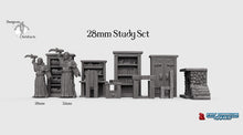 Load image into Gallery viewer, The Study Set - Dragonlock Ultimate Furnishings 28mm 32mm Wargaming Terrain D&amp;D, DnD