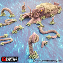 Load image into Gallery viewer, Kraken Monster - The Lost Islands Wargaming Terrain D&amp;D, DnD Pirates