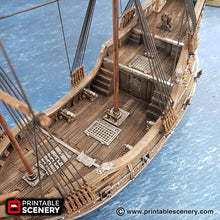 Load image into Gallery viewer, The Fluyt - The Lost Islands 15mm 28mm 32mm Wargaming Terrain D&amp;D, DnD Pirates