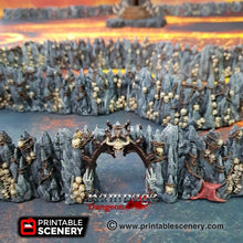 Load image into Gallery viewer, Caverns of Torment - Dwarves, Elves and Demons 15mm 28mm 32mm Wargaming Terrain D&amp;D, DnD