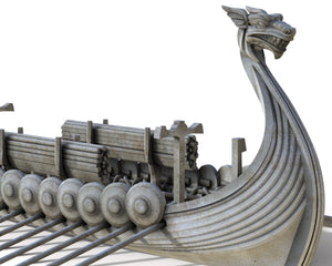 Viking Long Ship - Longship - Apocalypse 15mm 28mm 32mm Wargaming Terrain D&D DnD